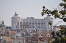 Skyline verso l'Altare della Patria